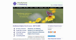 Desktop Screenshot of mindfulnessforwellbeing.co.uk